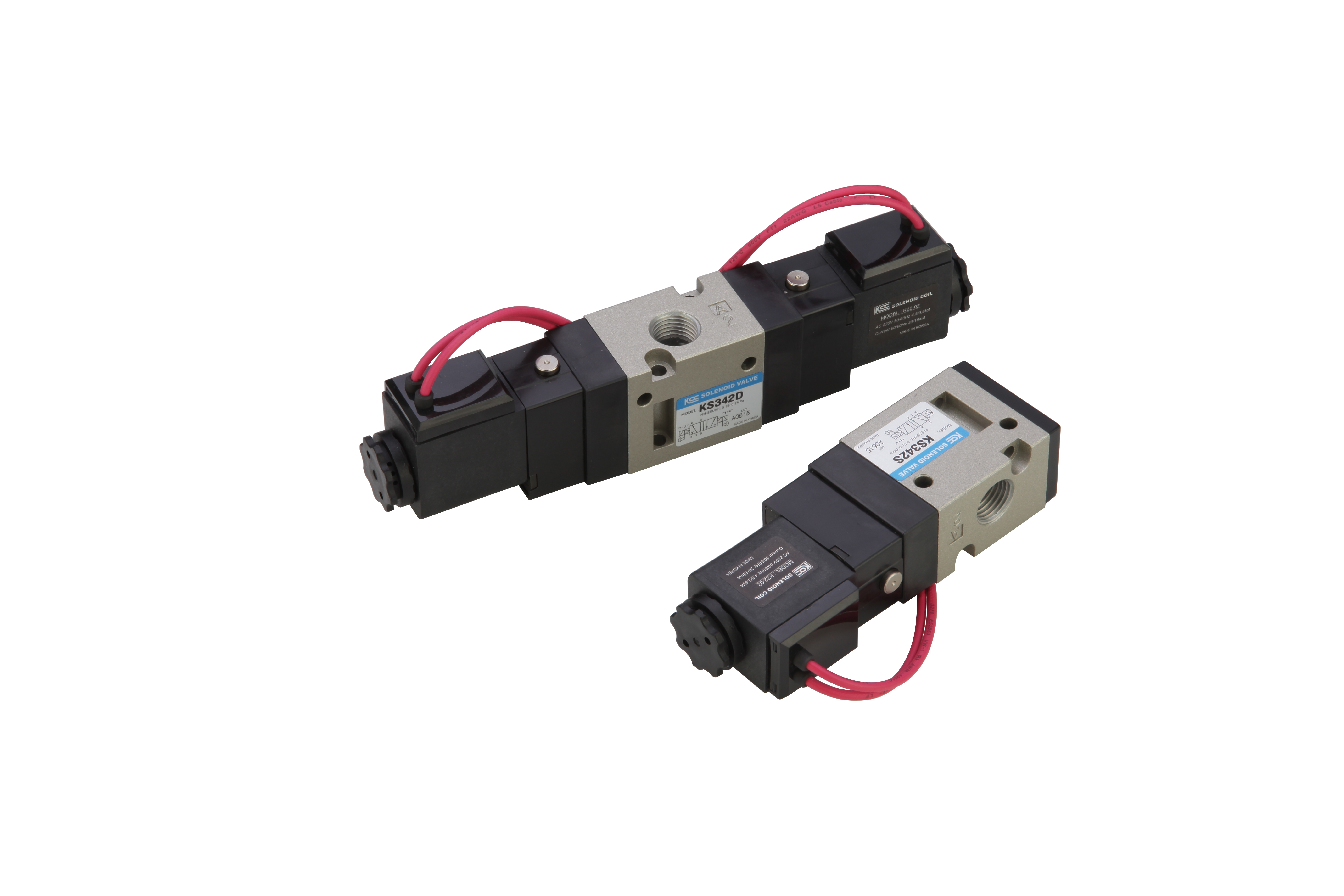 KS 105/210/320/530/640 Series (Solenoid Valve) (by KCC Co., Ltd.)